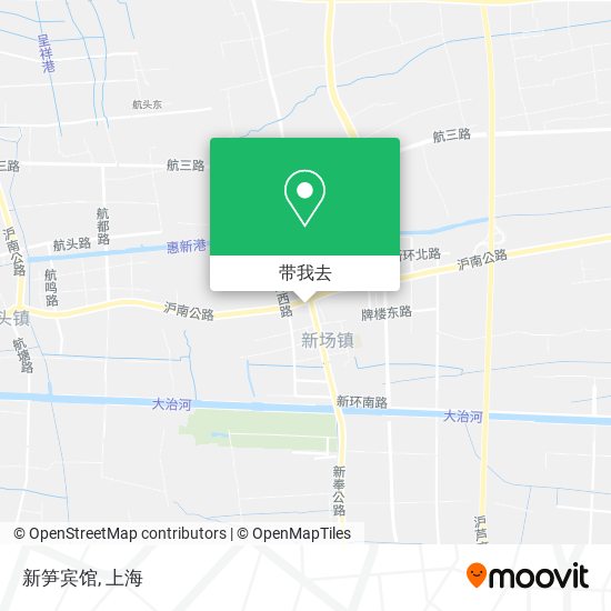 新笋宾馆地图
