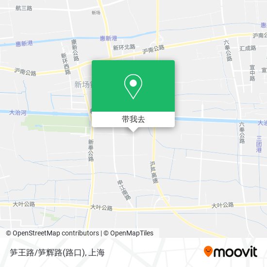 笋王路/笋辉路(路口)地图