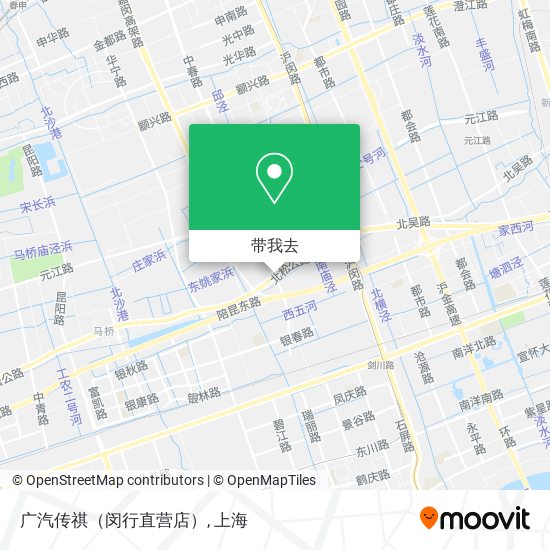 广汽传祺（闵行直营店）地图