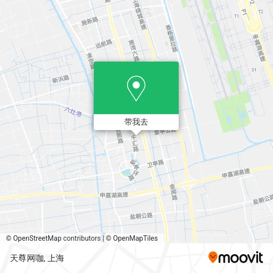 天尊网咖地图