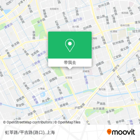 虹莘路/平吉路(路口)地图