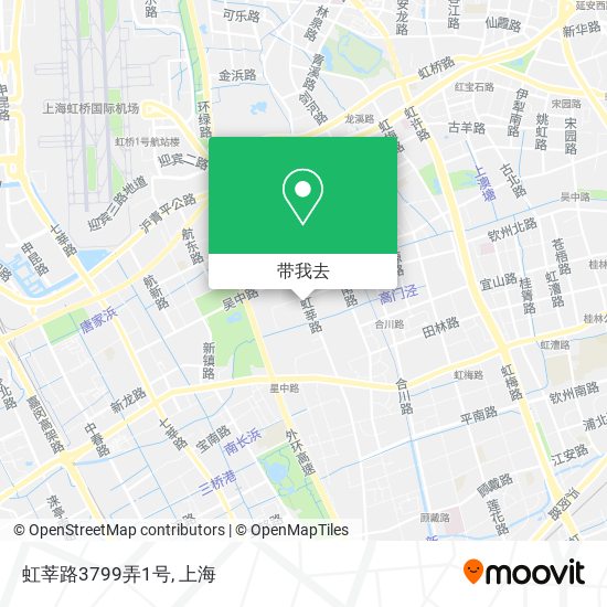 虹莘路3799弄1号地图