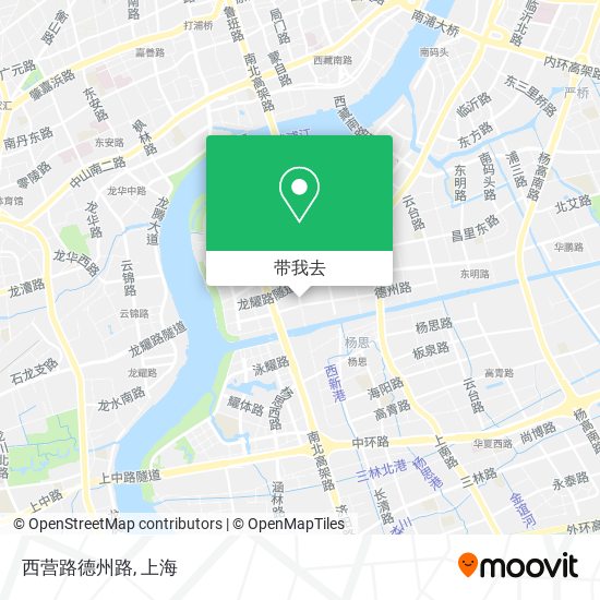 西营路德州路地图