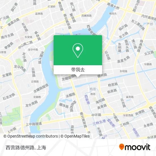 西营路德州路地图