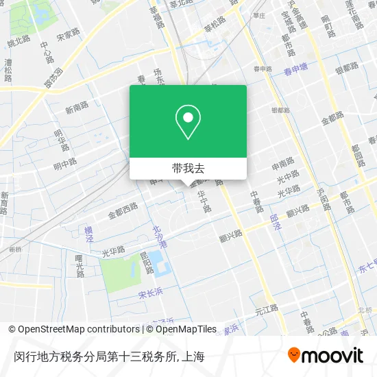 闵行地方税务分局第十三税务所地图