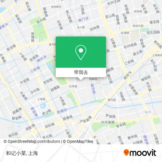 和记小菜地图