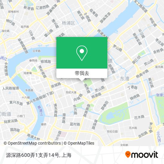 源深路600弄1支弄14号地图
