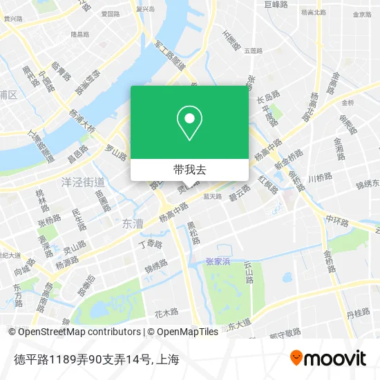 德平路1189弄90支弄14号地图
