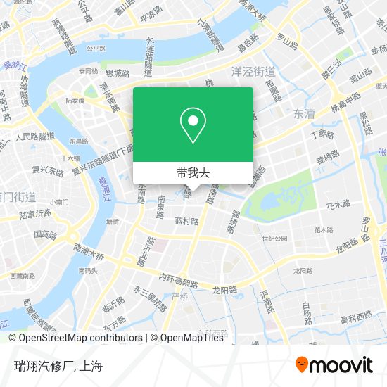 瑞翔汽修厂地图