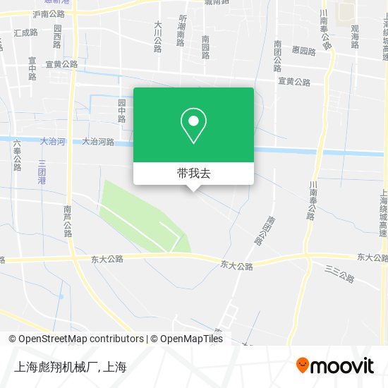 上海彪翔机械厂地图