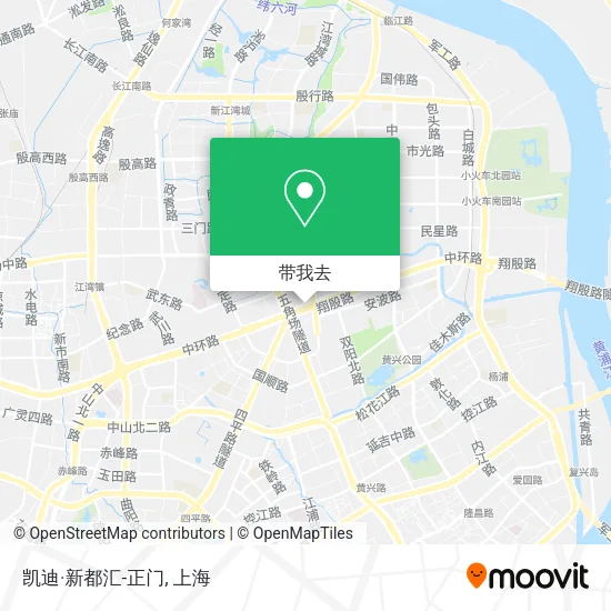凯迪·新都汇-正门地图