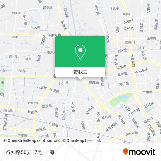 行知路50弄17号地图