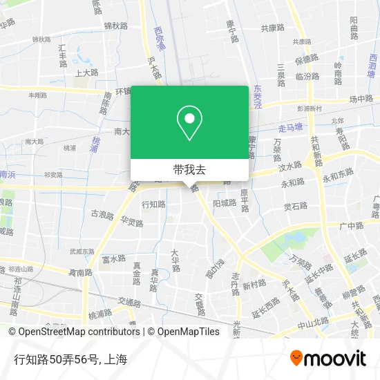 行知路50弄56号地图