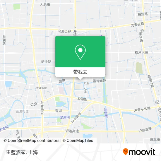里蓝酒家地图