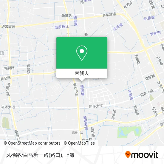 凤徐路/白马塘一路(路口)地图