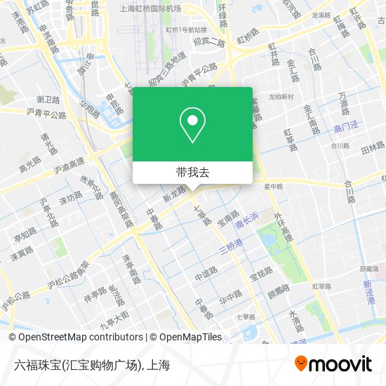 六福珠宝(汇宝购物广场)地图