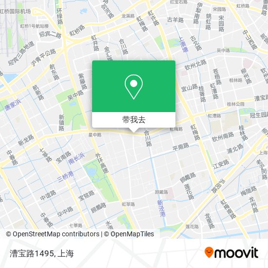 漕宝路1495地图