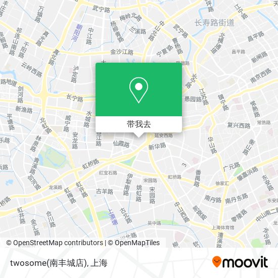 twosome(南丰城店)地图
