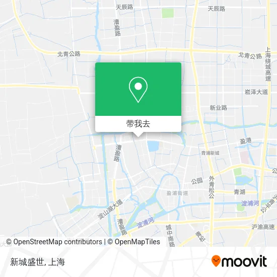 新城盛世地图