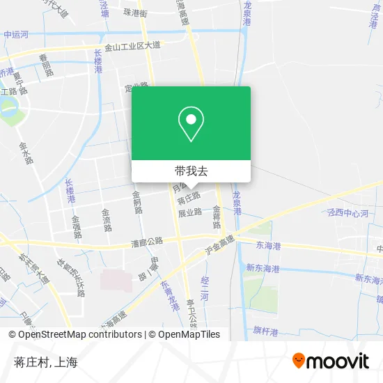 蒋庄村地图