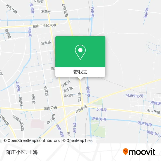 蒋庄小区地图