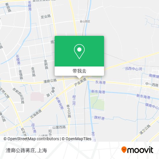 漕廊公路蒋庄地图