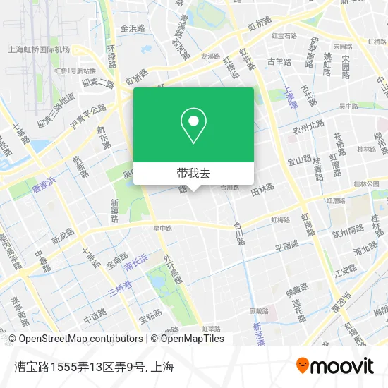 漕宝路1555弄13区弄9号地图
