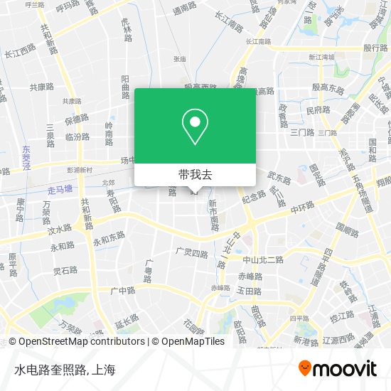 水电路奎照路地图