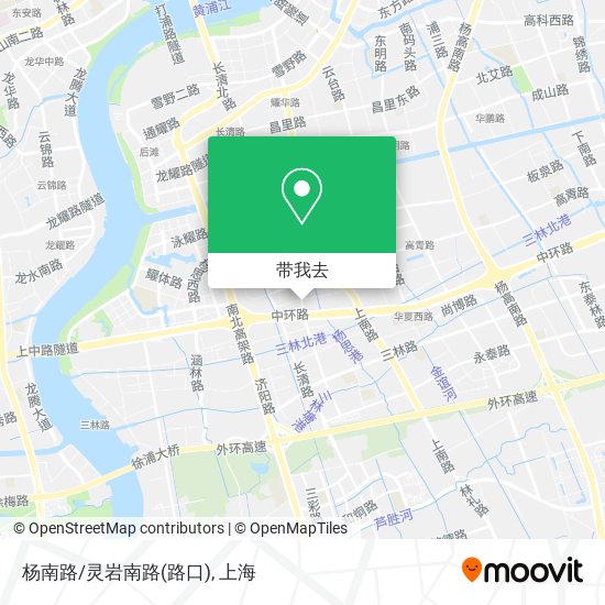 杨南路/灵岩南路(路口)地图