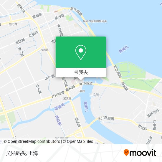 吴淞码头地图