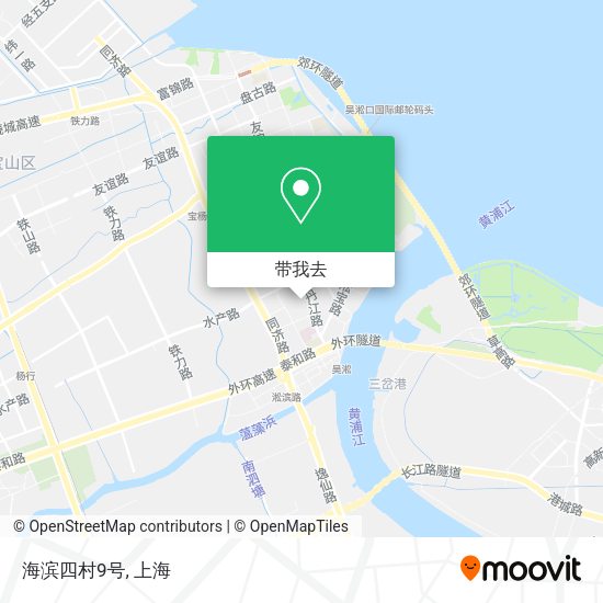 海滨四村9号地图