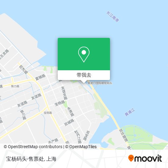 宝杨码头-售票处地图