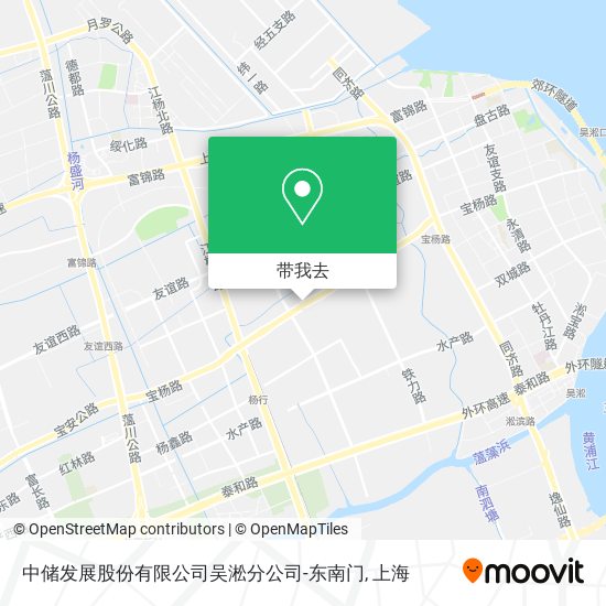 中储发展股份有限公司吴淞分公司-东南门地图