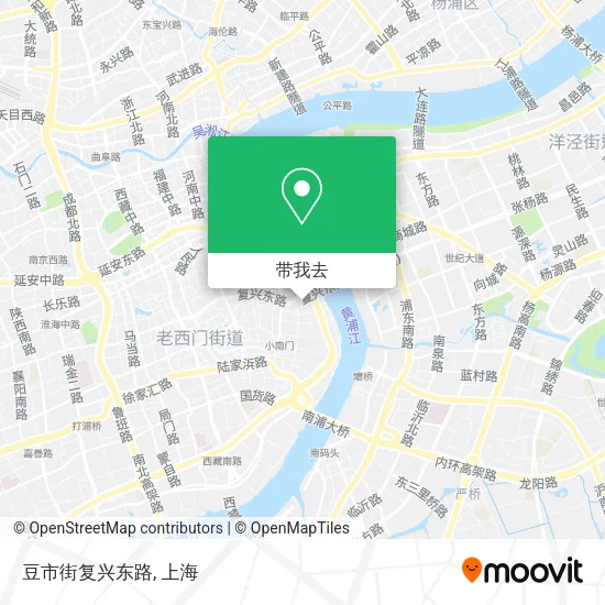 豆市街复兴东路地图