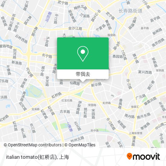 italian tomato(虹桥店)地图