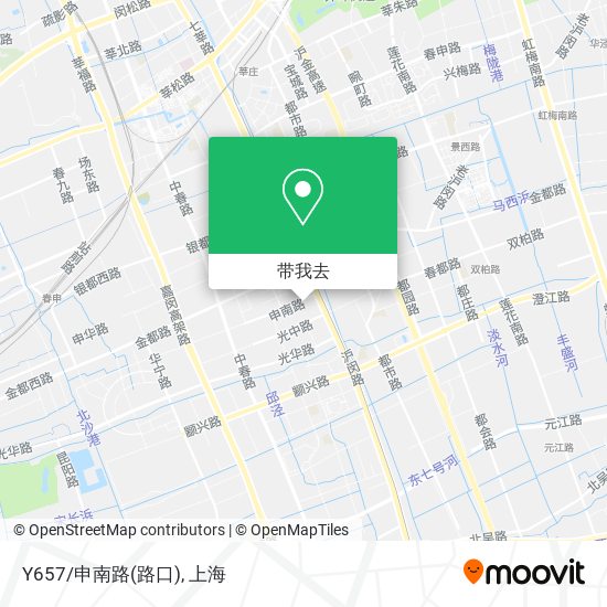 Y657/申南路(路口)地图