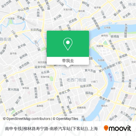 南申专线(柳林路寿宁路-南桥汽车站(下客站))地图