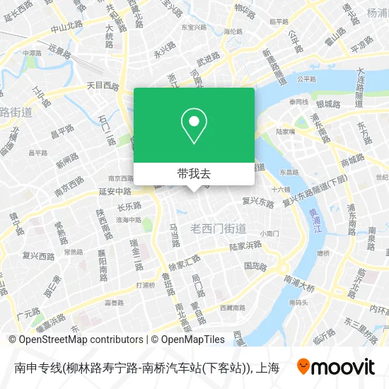 南申专线(柳林路寿宁路-南桥汽车站(下客站))地图
