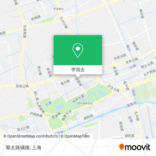 菊太路辅路地图