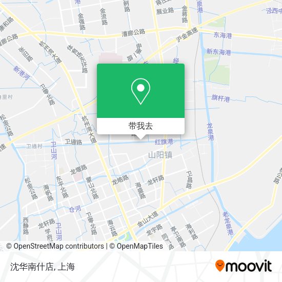 沈华南什店地图