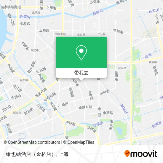 维也纳酒店（金桥店）地图