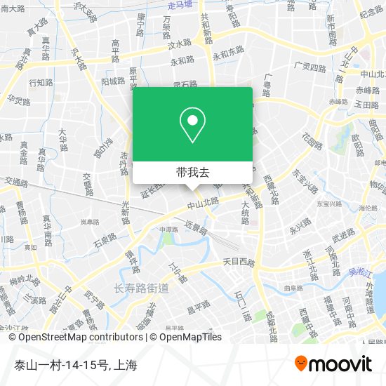 泰山一村-14-15号地图