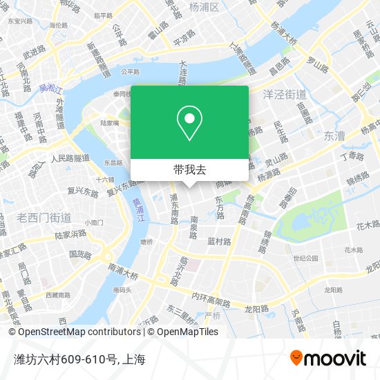 潍坊六村609-610号地图