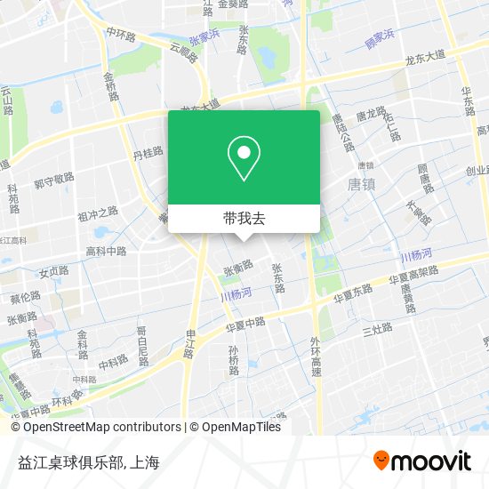 益江桌球俱乐部地图
