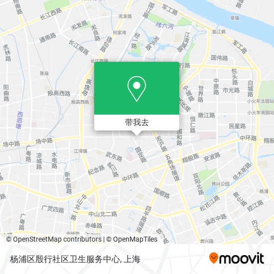 杨浦区殷行社区卫生服务中心地图
