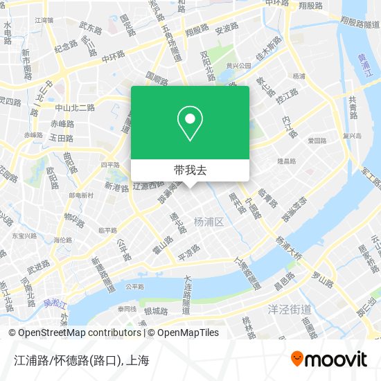 江浦路/怀德路(路口)地图