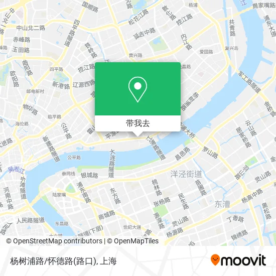 杨树浦路/怀德路(路口)地图