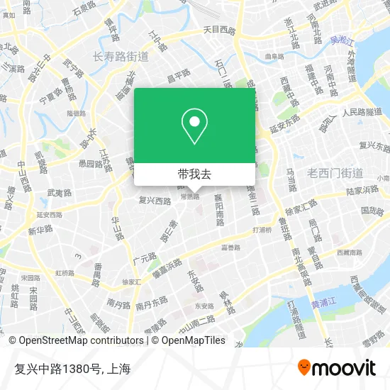 复兴中路1380号地图