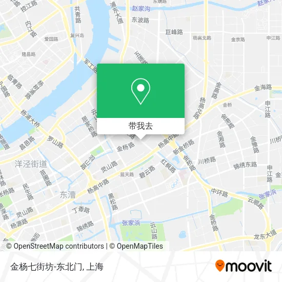 金杨七街坊-东北门地图