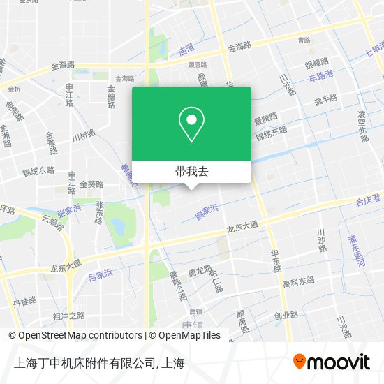 上海丁申机床附件有限公司地图